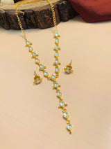 Gold Plated Kundan Choker Necklace Set