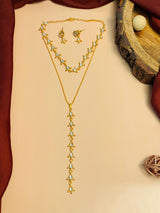 Gold Plated Kundan Polki Necklace