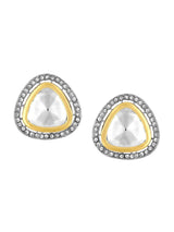 Gold Plated Polki Pearl Choker Set