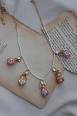 Gold Plated Kundan Necklace Set