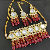 Gold Plated Kundan Choker Set