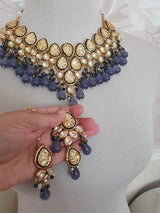 Gold Plated High Quality Choker Necklace Set