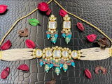 Gold Plated Necklace With Earrings