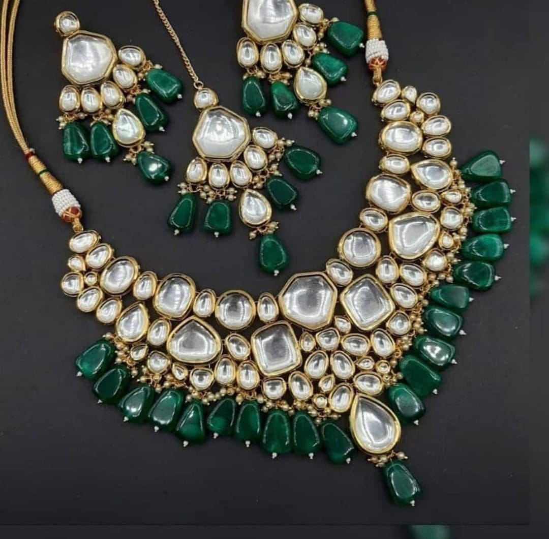 Gold Plated High Quality Choker Necklace Set
