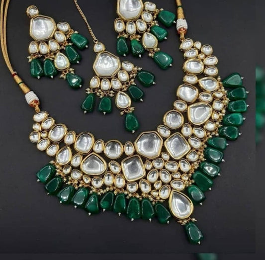 Gold Plated High Quality Choker Necklace Set