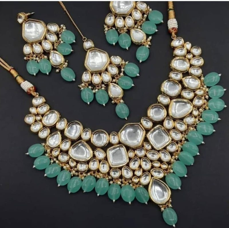Gold Plated High Quality Choker Necklace Set