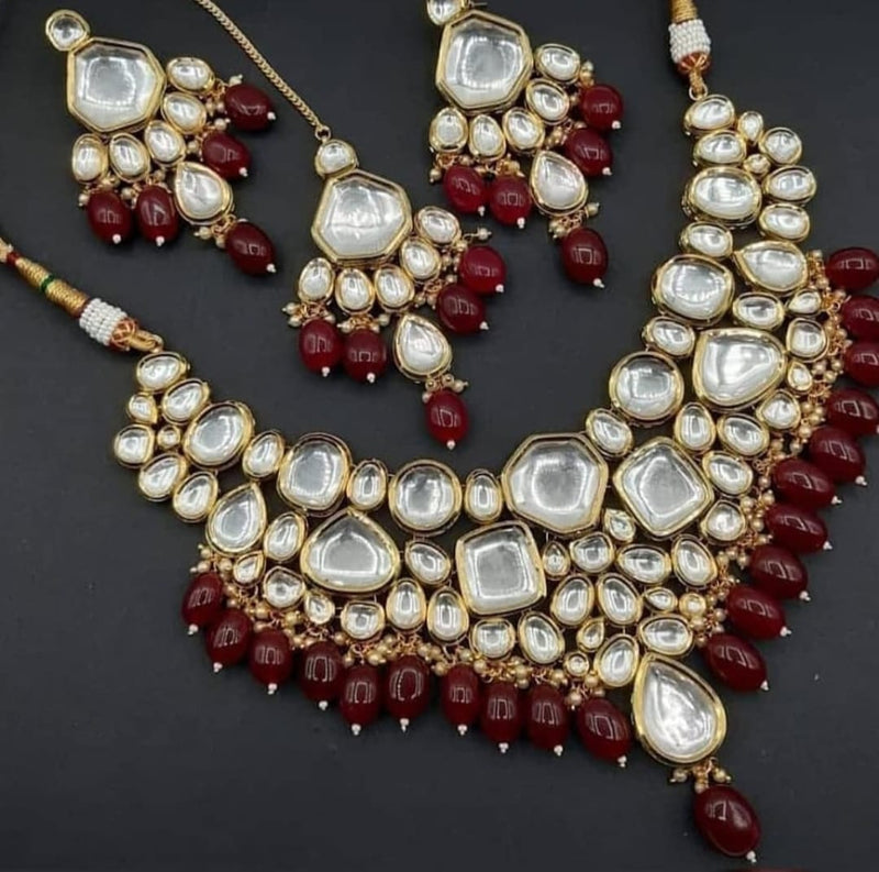 Gold Plated High Quality Choker Necklace Set