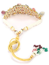 Bridal Kundan and Multicolor Stones Necklace Set
