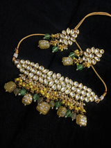 Gold Plated Kundan Choker Set