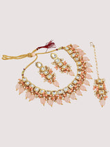 Gold Plated Kundan Jewellery Set
