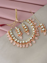 Gold Plated Kundan Jewellery Set