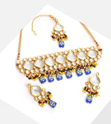 Gold Plated Necklace With Earring