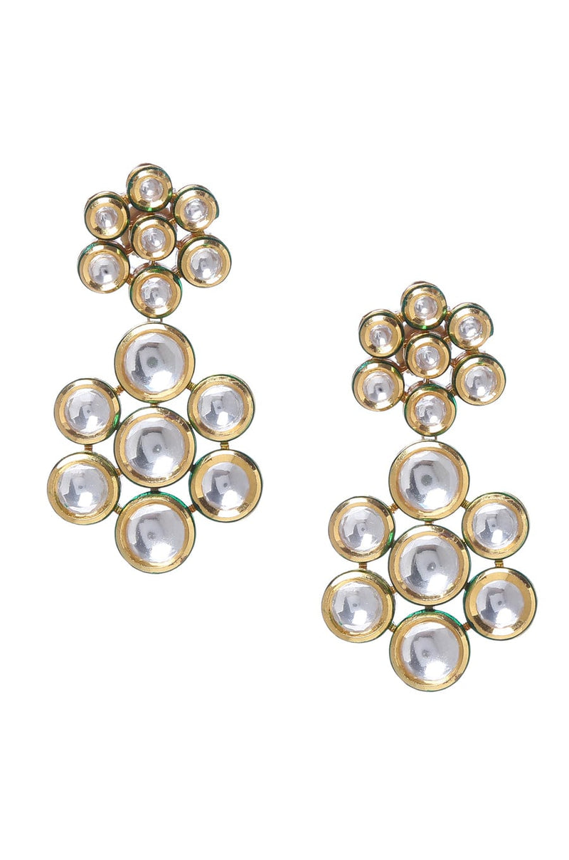 Gold Plated Pearls Kundan Embellished Necklace