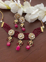 Gold Plated Kundan Choker Set