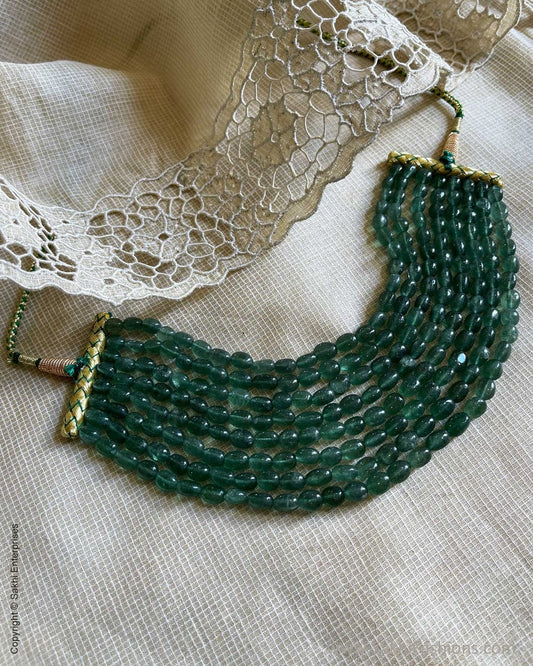 Emerald Green Choker Necklace
