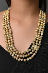 Copper Gold Plated Gold Jewellery Set