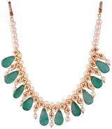 Gold Plated Pearl & Bead Mala
