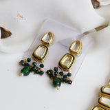 Gold Plated Kundan Necklace Set
