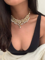 Elegant Kundan choker Nacklace