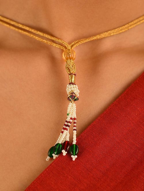 Gold Plated Kundan Long Nacklace