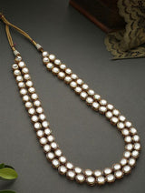 Gold Plated Kundan Nacklace