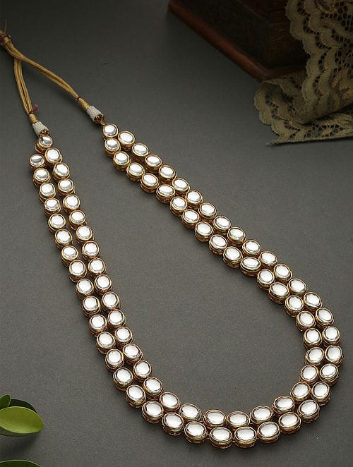 Gold Plated Kundan Nacklace