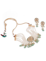 Gold Plated Kundan Jewellery Set