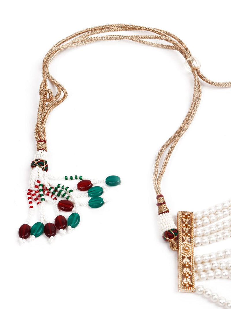 Gold Plated Kundan Jewellery Set