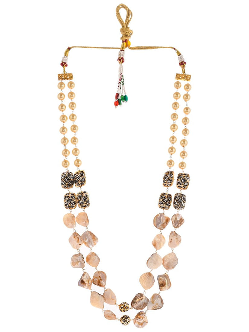 Gold Plated Ethnic Unisex gold plated necklace