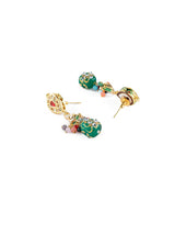 Gold Plated Kundan Embellished Necklace Set