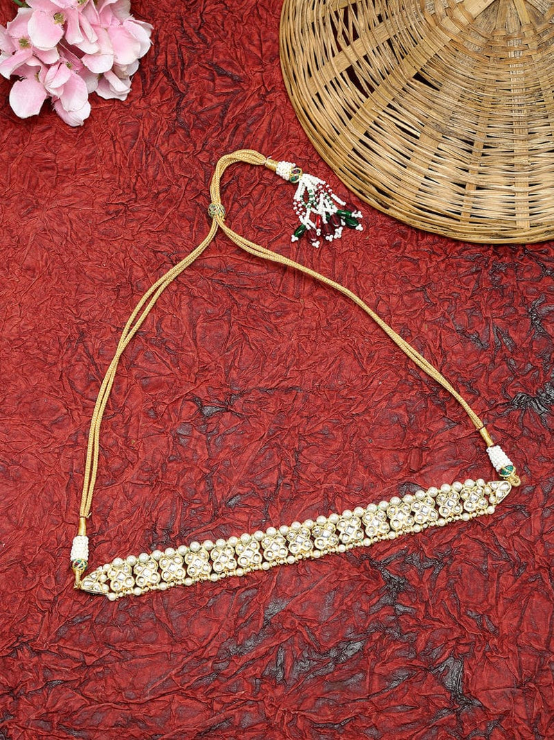 Gold Plated Kundan Neckpiece