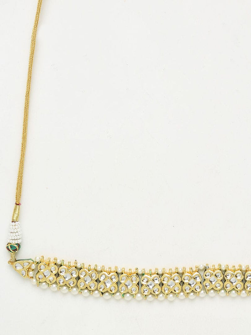Gold Plated Kundan Neckpiece