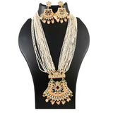 Gold Plated Long Jewellery Set