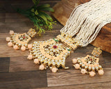 Gold Plated Long Jewellery Set