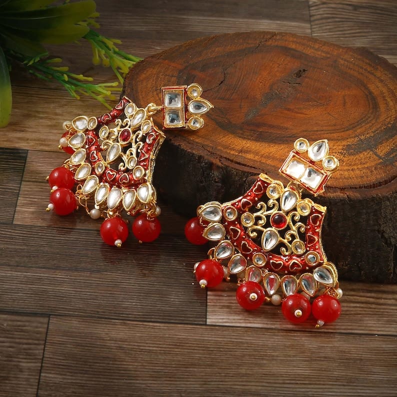 Gold Plated Long Jewellery Set