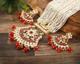 Gold Plated Long Jewellery Set