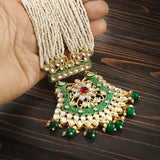 Gold Plated Long Jewellery Set