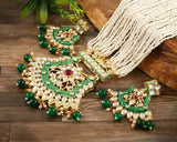 Gold Plated Long Jewellery Set