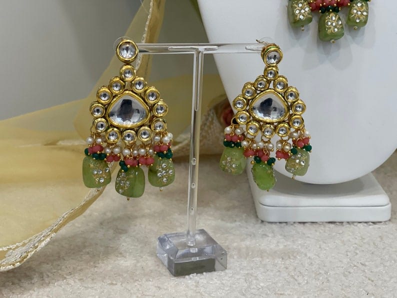 Gold-Plated Customizable kundan bridal set
