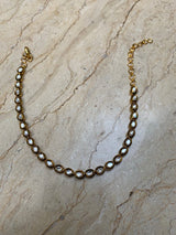 Gold Plated Jadau Kundan Necklace Set