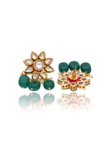 Gold Plated Jadau Kundan Necklace Set