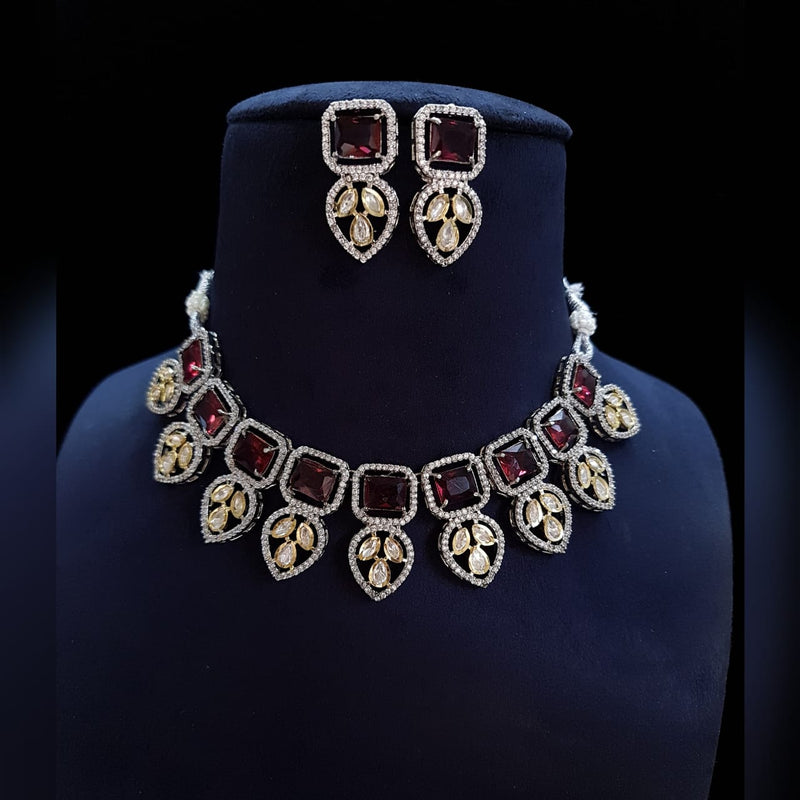 CZ Diamond Choker Necklace