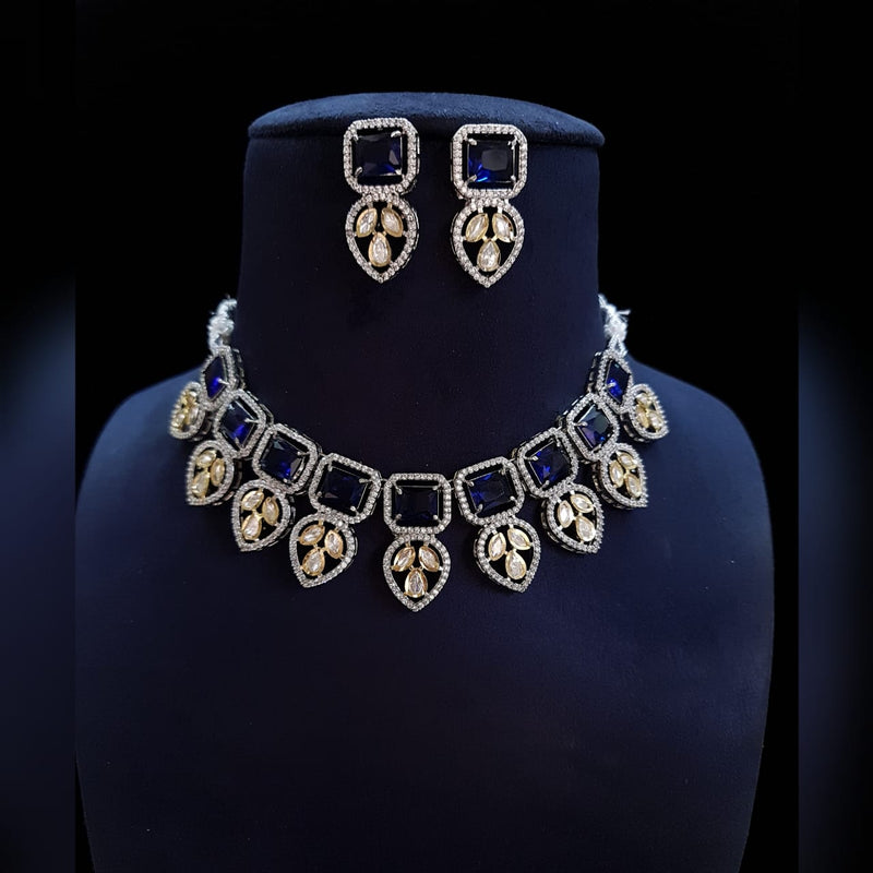 CZ Diamond Choker Necklace