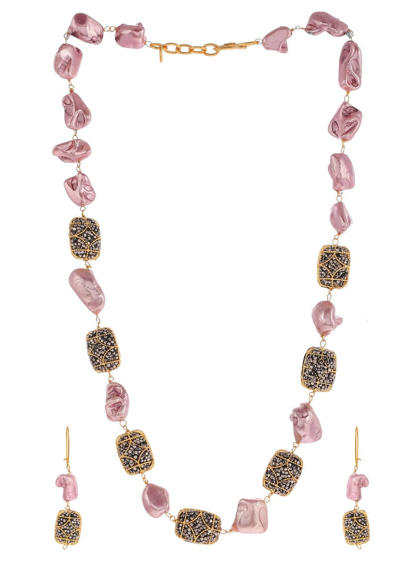 Gold Plated Multi Layered Unisex Necklace