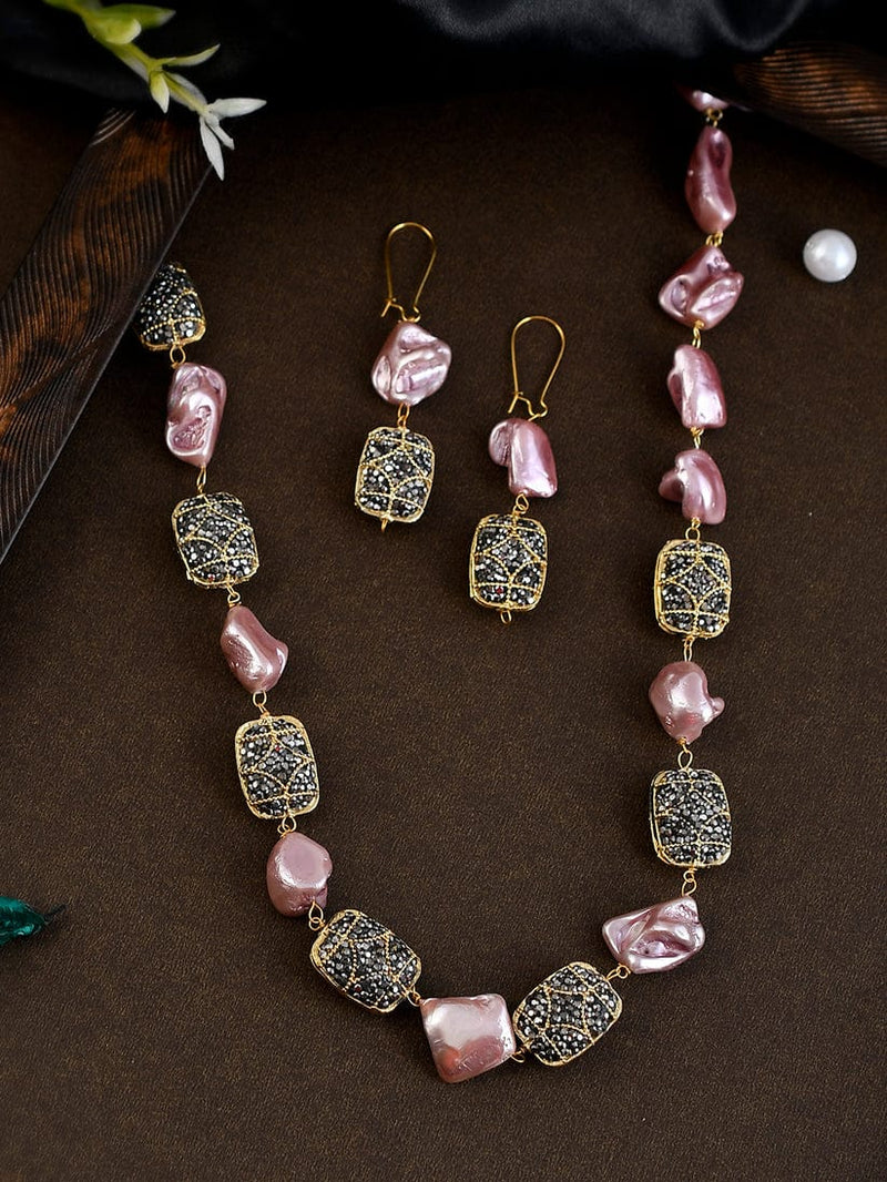 Gold Plated Multi Layered Unisex Necklace