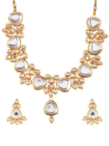 Gold Plated Kundan Ethnic Jewellery Set