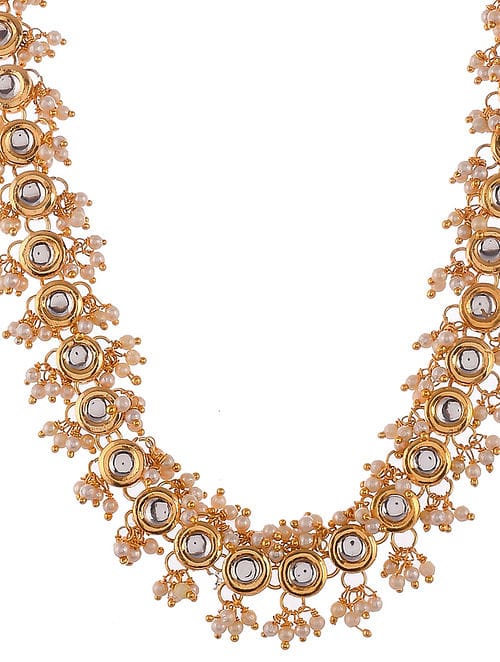 Elegant Traditional Long Pearl Necklace
