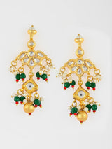 Gold Plated Multi Designer Necklace set