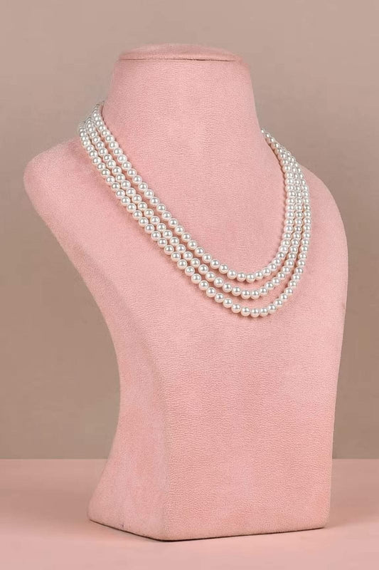 3-Strand Pearl Necklace