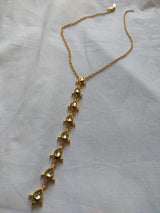 Gold Plated Pearl Necklace